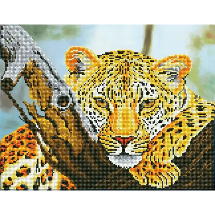 Diamond Dotz Diamond Dotz: Le Regard Du Léopard (ML)