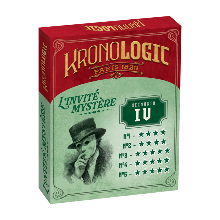 Super Meeple Kronologic: Paris 1920: Ext. L'Invité Mystère (FR)