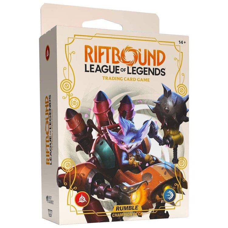 UVS Games Riftbound: League of Legends TCG: Spiritforged: Champion Deck: Rumble (EN)