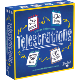 Randolph / USAopoly Telestrations: Édition Québécoise: Nouvelle Édition (FR)