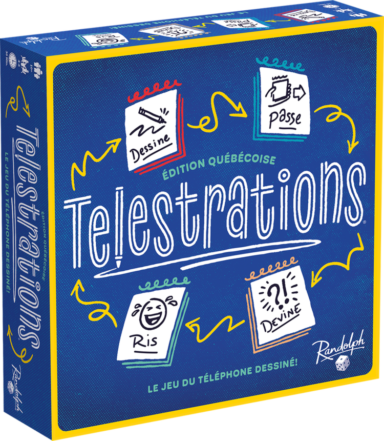Randolph / USAopoly Telestrations: Édition Québécoise: Nouvelle Édition (FR)
