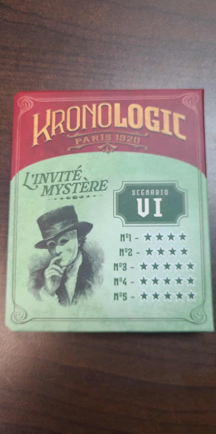 Super Meeple Kronologic: Paris 1920: Ext. L'Invité Mystère (FR)