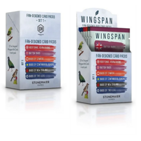 Matagot Précommande: Wingspan: Ext. Fan Art: Booster: Boîte de 6 (FR)