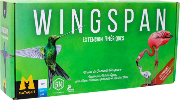 Matagot Précommande: Wingspan: Ext. Amériques (FR)