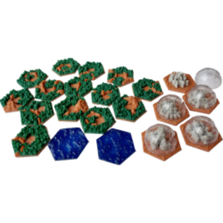 Intrafin Games Précommande: Terraforming Mars: Ext 3D Tiles Amazonis (FR)