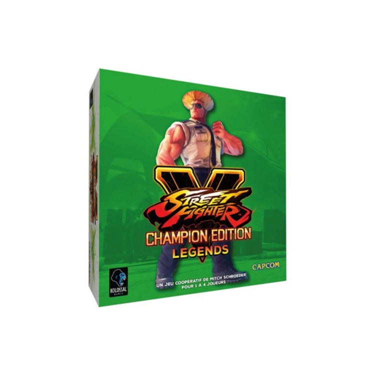 Kolossal game Street Fighter V: Champion Edition Legends: Vert (FR)