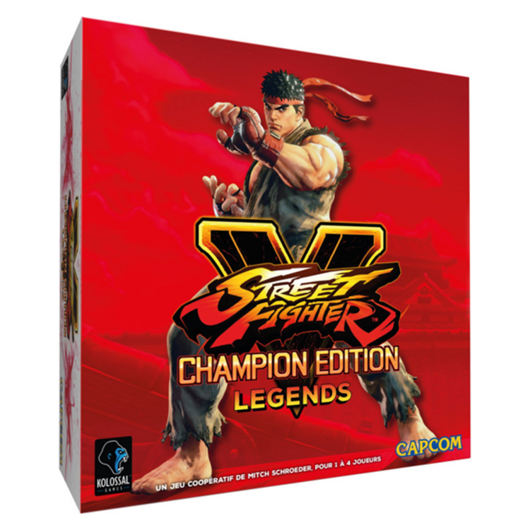 Kolossal game Précommande: Street Fighter V: Champion Edition Legends: Rouge (FR)
