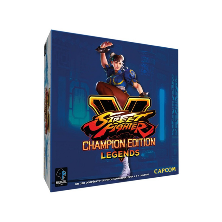 Kolossal game Street Fighter V: Champion Edition Legends: Bleu (FR)
