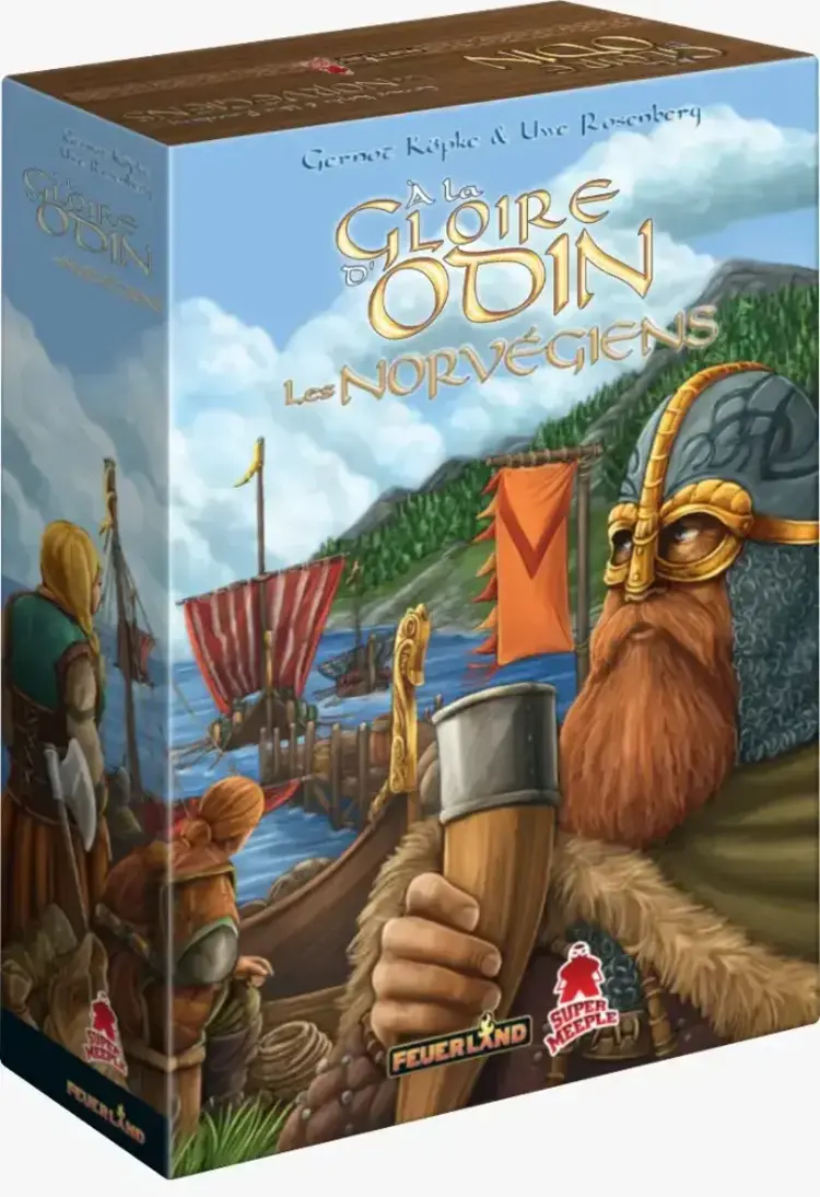 Super Meeple Précommande: A La Gloire D'Odin: Ext. Norvégien (FR)