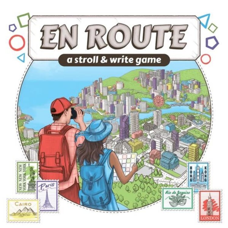 Crowd Games Précommande: En Route: A Stoll & Write Game (EN)