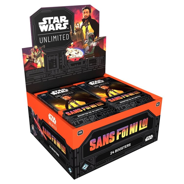 Fantasy Flight Games Star Wars: Unlimited: Sans Foi Ni Loi: Boite De Boosters (FR)