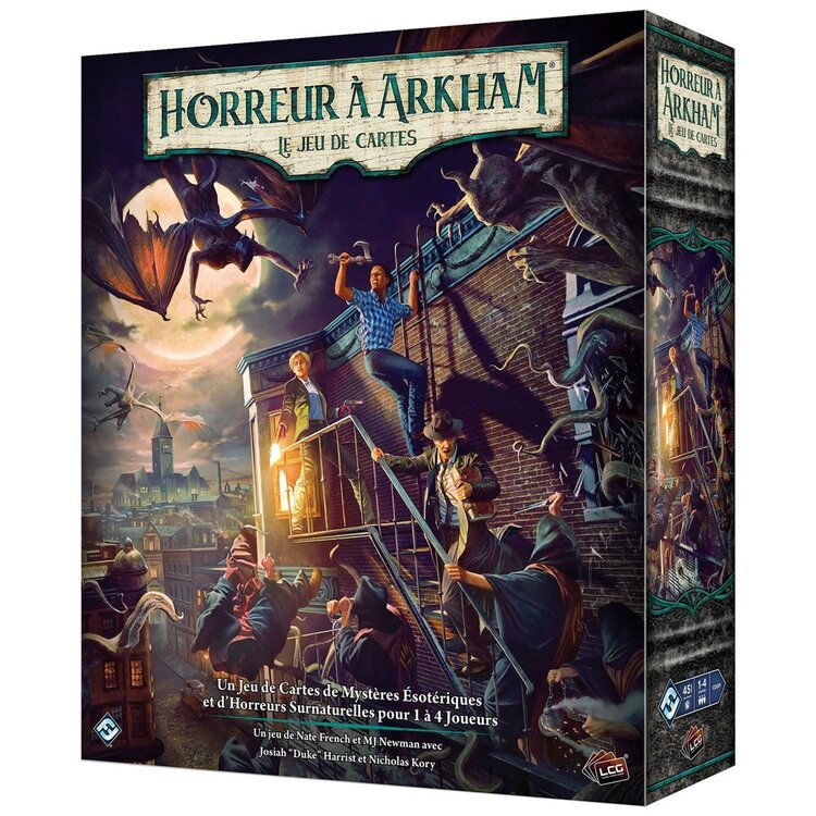 Fantasy Flight Games Précommande: Horreur à Arkham JCE: Boite de base: Chapitre deux (FR)