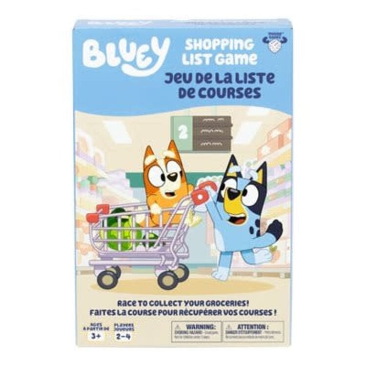 Moose Toys Bluey: Jeux de La Liste De Courses (ML)