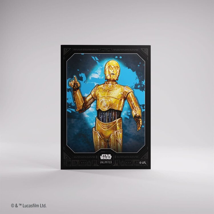 Gamegenic Précommande: Star Wars: Unlimited: Art Sleeves: C-3PO (ML)