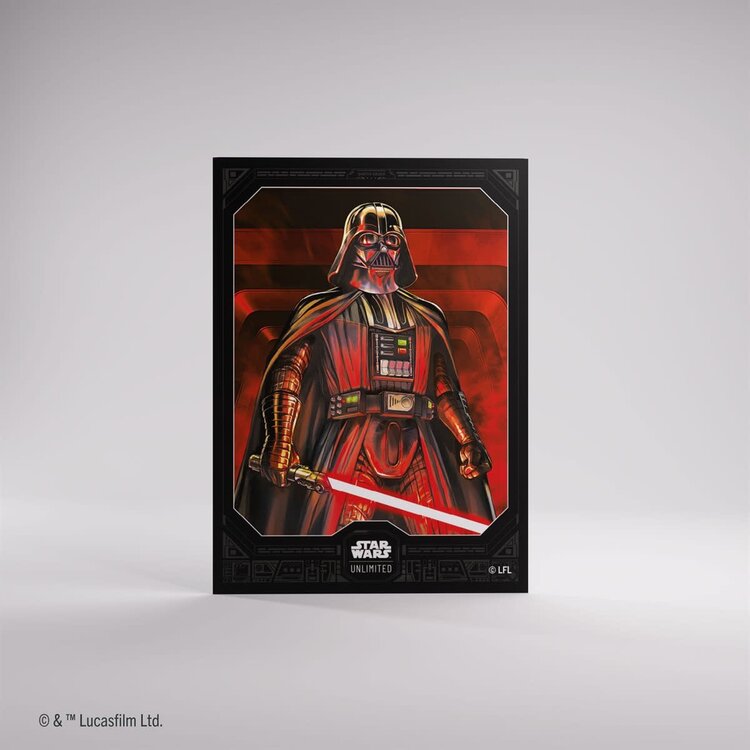 Gamegenic Précommande: Star Wars: Unlimited: Art Sleeves: Darth Vader Unstoppable (ML)