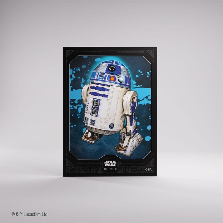 Gamegenic Star Wars: Unlimited: Art Sleeves: R2-D2 (ML)