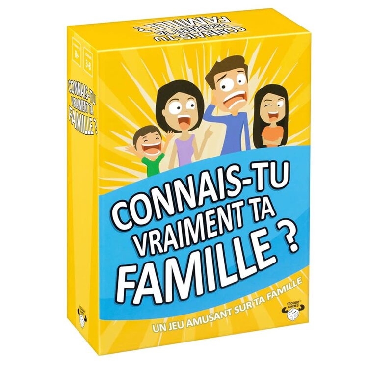 Moose Toys Précommande: Connais-Tu Vraiment Ta Famille ? (FR)