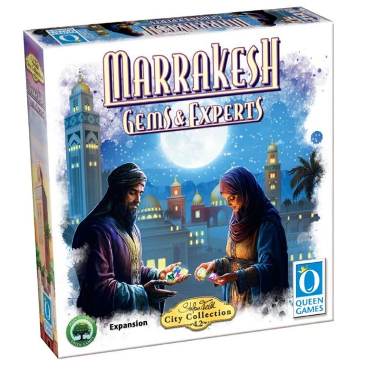 Queen Games Précommande: Marrakesh: Ext. Gems & Experts (ML)