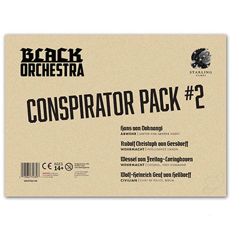 Starling Games Précommande: Black Orchestra: Ext. Conspirator: Pack #2 (EN)