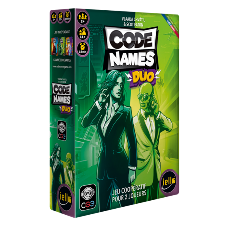 Iello Codenames: Duo (Nouvelle Version) (FR)