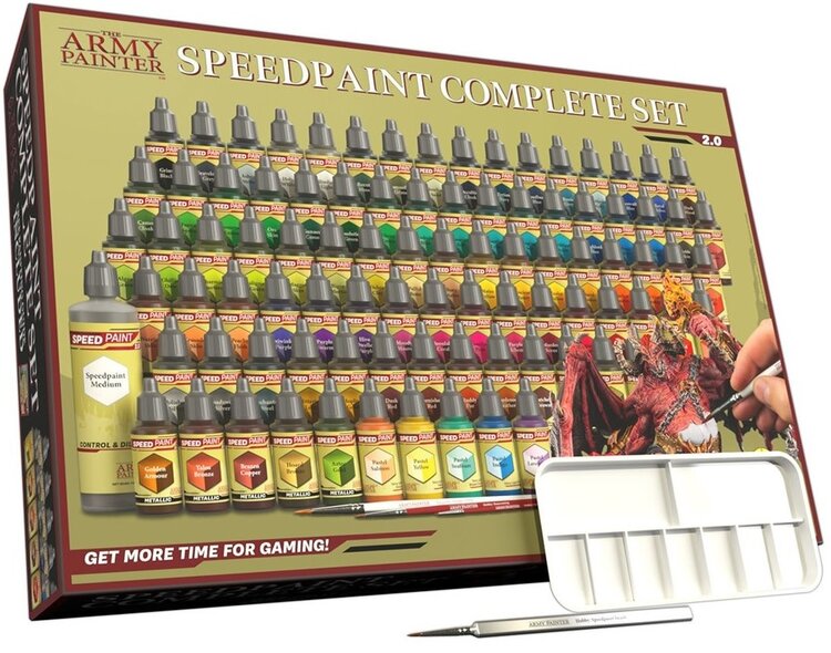 The Army Painter Warpaints: Speedpaint Complete Set 2.0