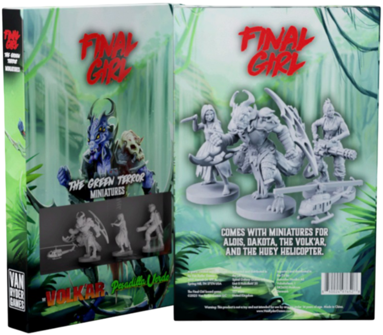 Van Ryder Games Précommande: Final Girl: Ext. The Green Terror: Miniatures (EN)