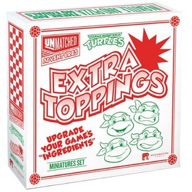 Restoration Games Unmatched: Adventures: Teenage Mutant Ninja Turtles: Extra Toppings: Miniatures Set (EN)