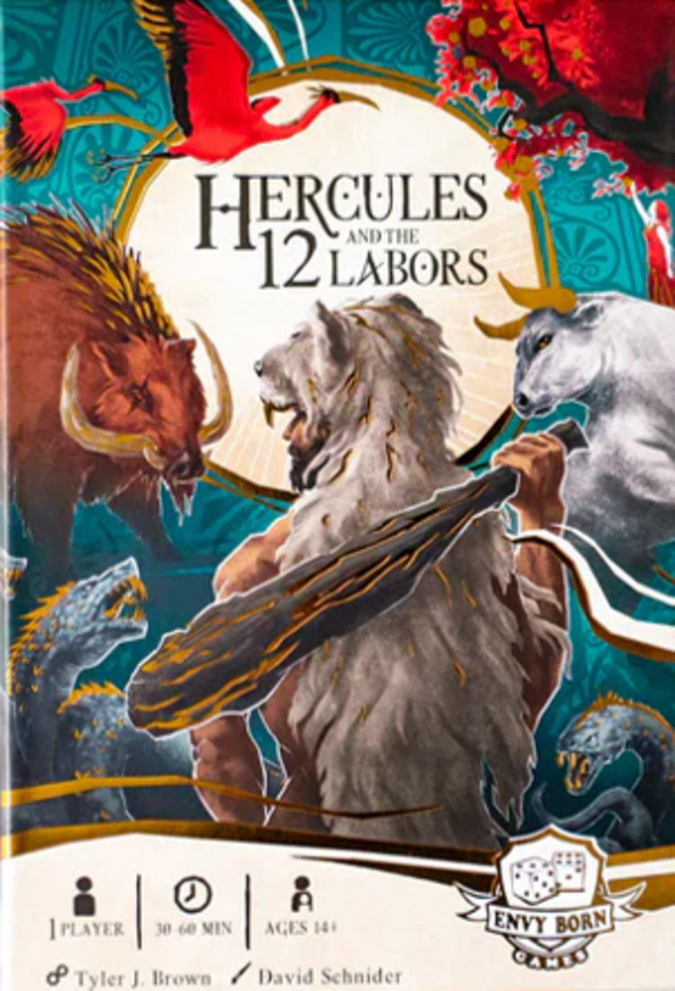 Envy Born Games Précommande: Hercules And The 12 Labors (EN)