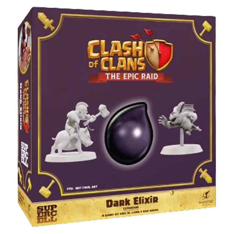 Maestro Media Précommande: Clash Of Clans: The Epic Raid: Dark Elixir (EN)
