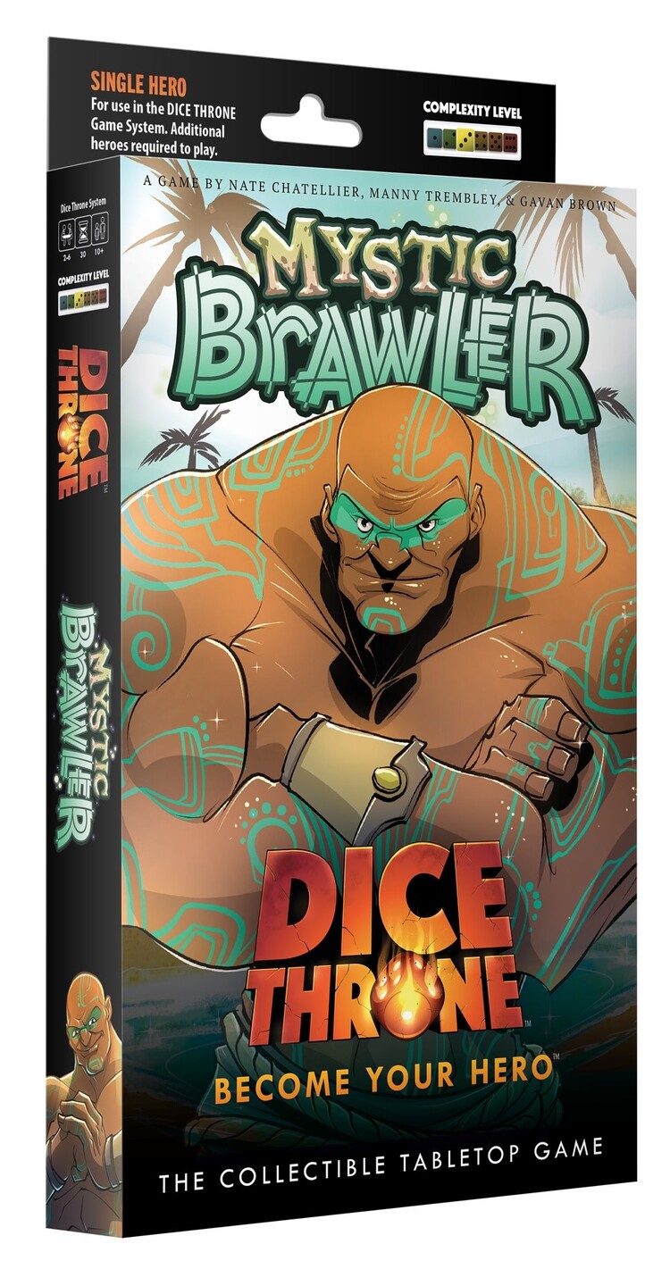 Lucky Duck Games Dice Throne Hero Pack:  Ext. Mystic Brawler (EN)