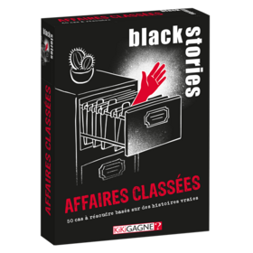 Kikigagne Précommande: Black Stories: Affaires Classées (FR)