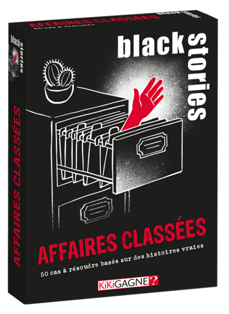 Kikigagne Précommande: Black Stories: Affaires Classées (FR)