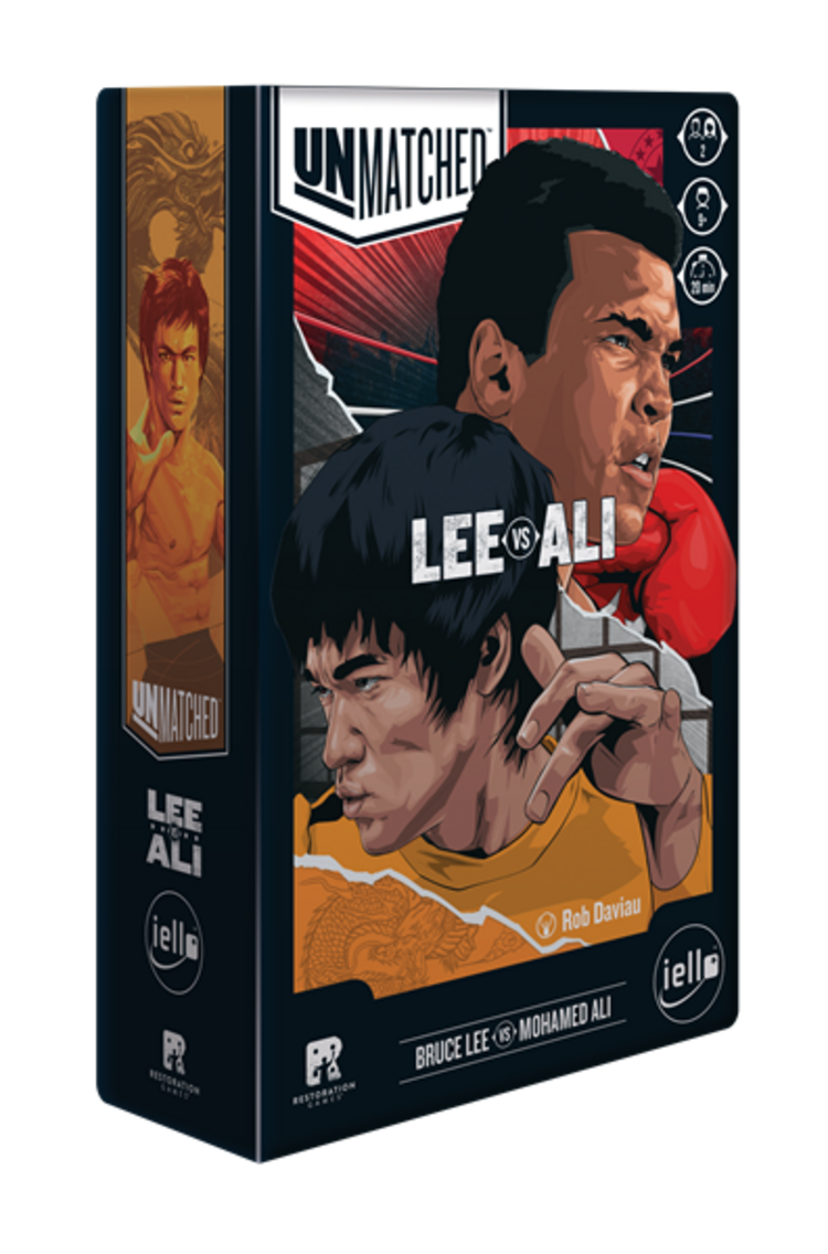 Iello Précommande: Unmatched : Bruce Lee vs Mohamed Ali (FR)