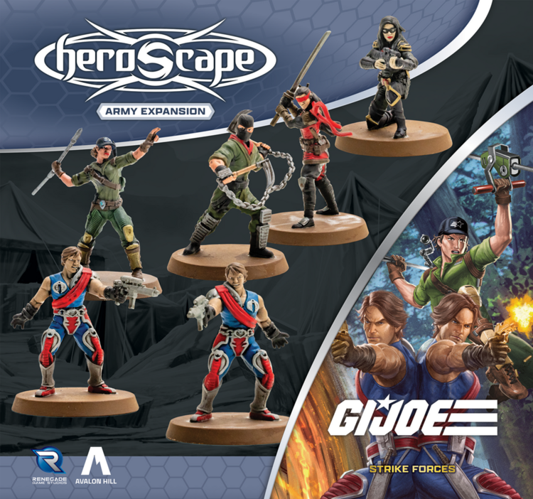 Renegade Game Studios G.I. Joe Heroscape: Strike Forces Army Expansion (EN)