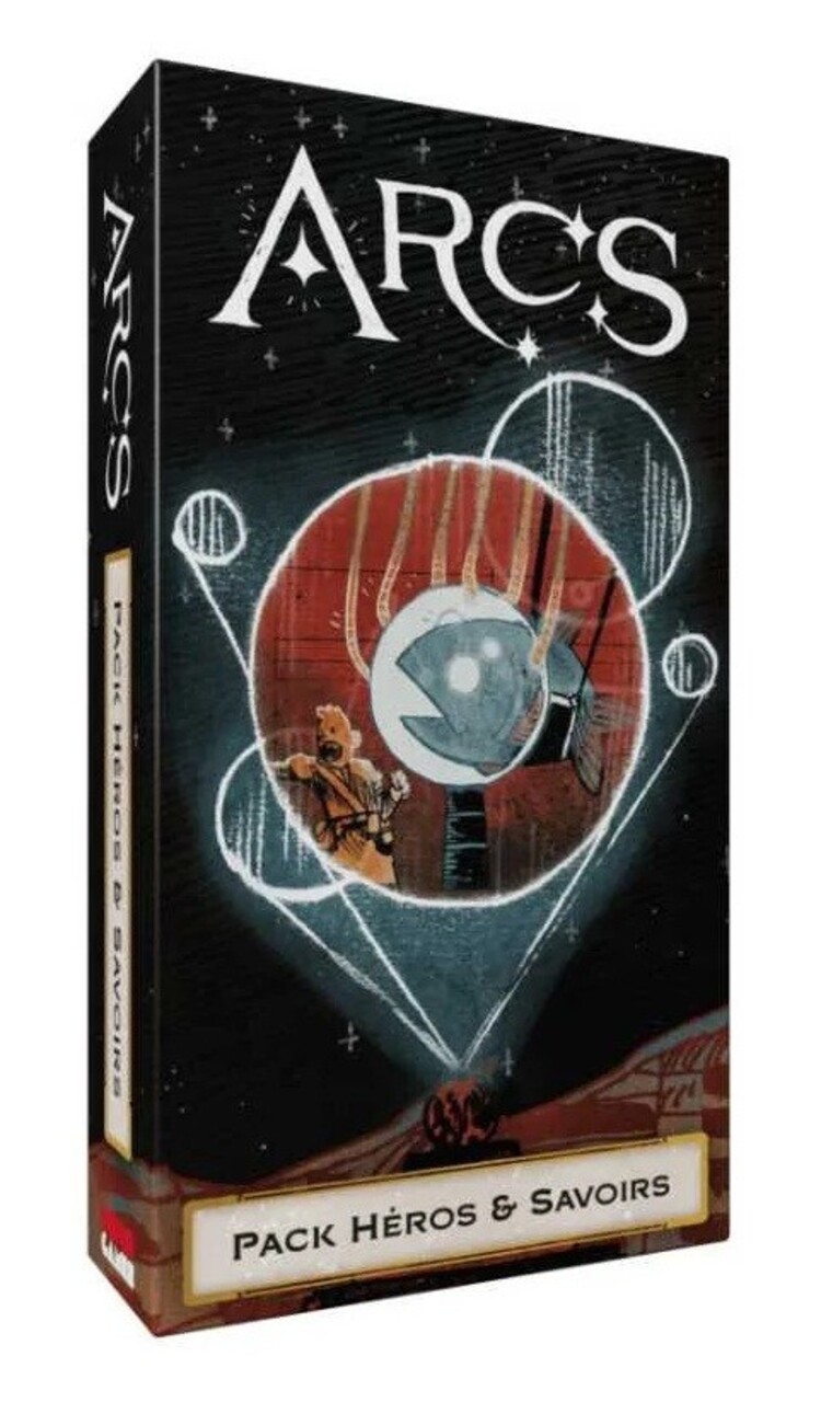 Leder Games Arcs: Ext. Pack Héros Et Savoirs (FR)