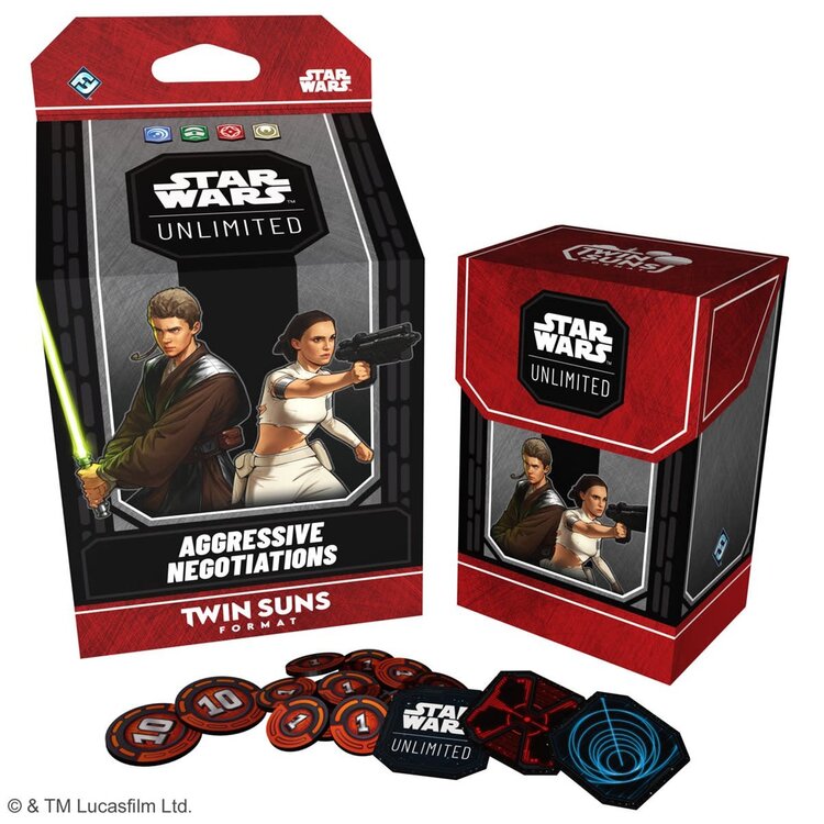 Fantasy Flight Games Star Wars Unlimited: Twin Suns Deck: Aggressive Negotiations (EN)