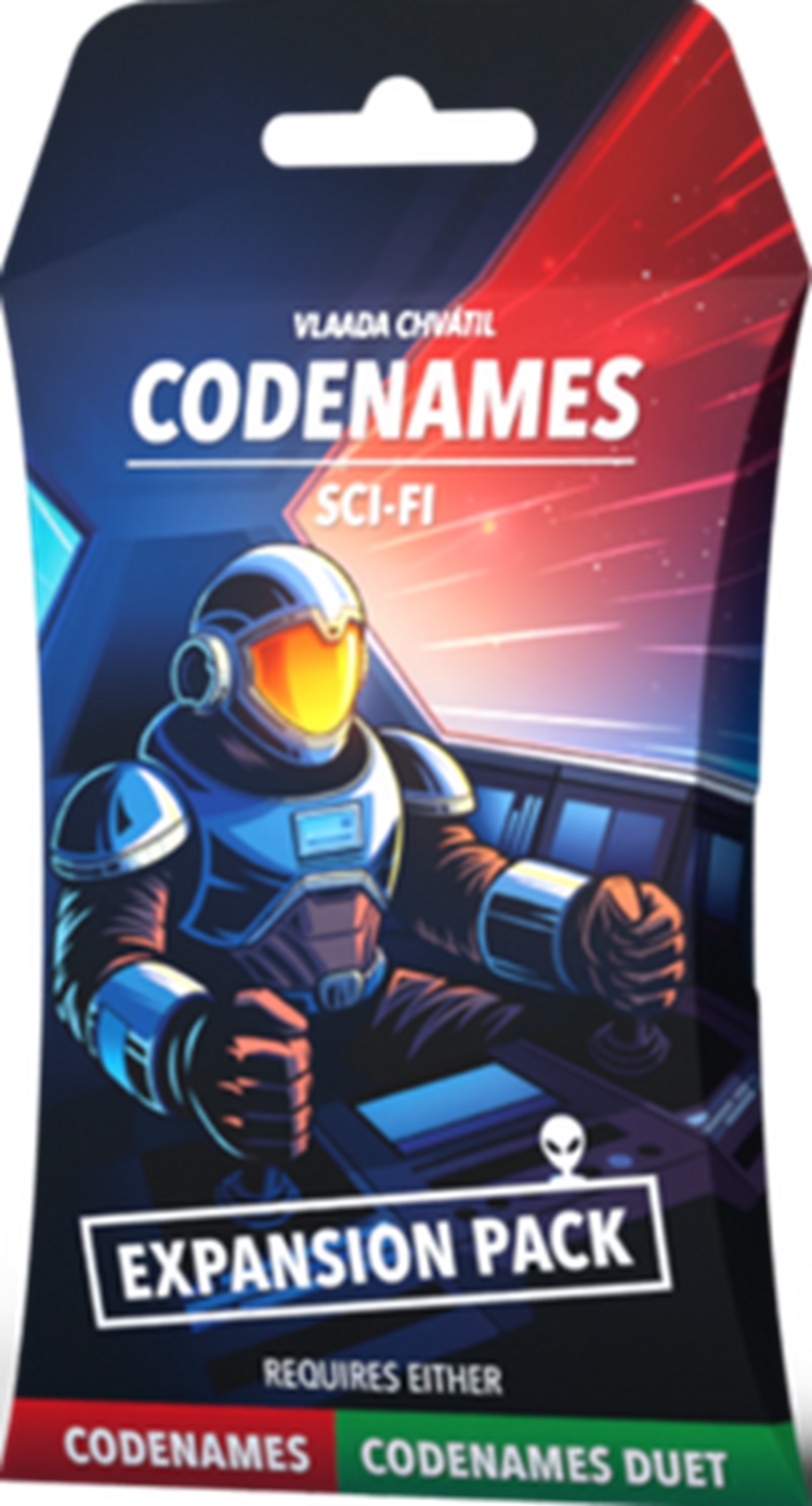 Czech Games Edition Précommande: Codenames: Sci-Fi Expansion Pack (EN)