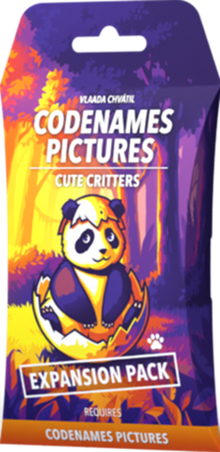 Czech Games Edition Précommande: Codenames: Ext. Cute Critters (EN)