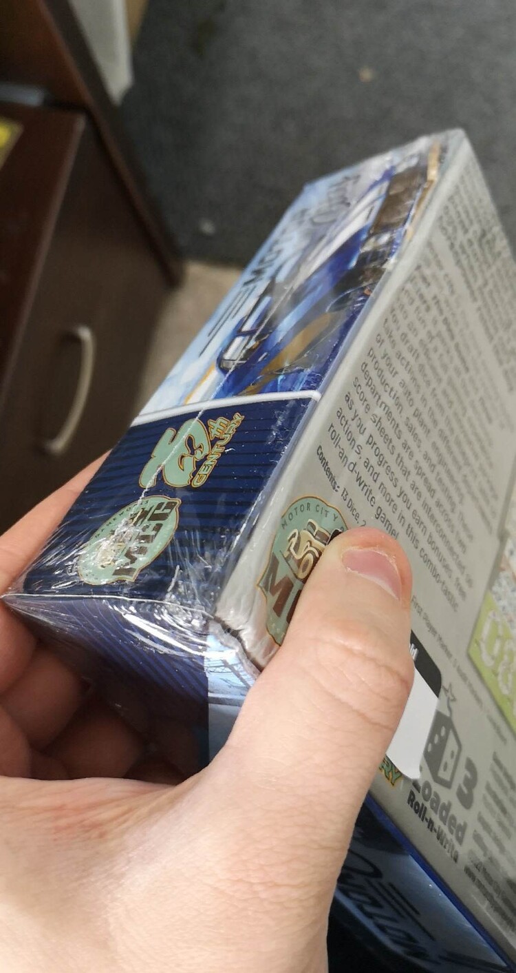 25th Century Games Motor City (EN): Boite endommagée 25%