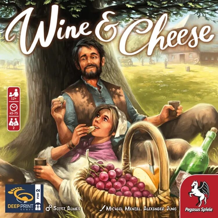 Pegasus Spiele Précommande: Wine & Cheese (EN)