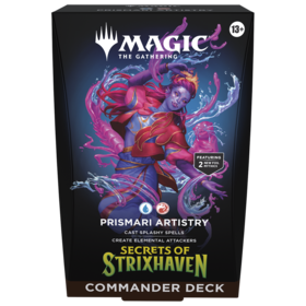 Magic Magic: Secrets Of Strixhaven: Commander: Prismari Artistry (EN) Disponible en magasin seulement