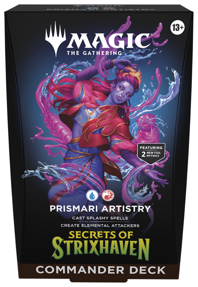 Magic Magic: Secrets Of Strixhaven: Commander: Prismari Artistry (EN) Disponible en magasin seulement