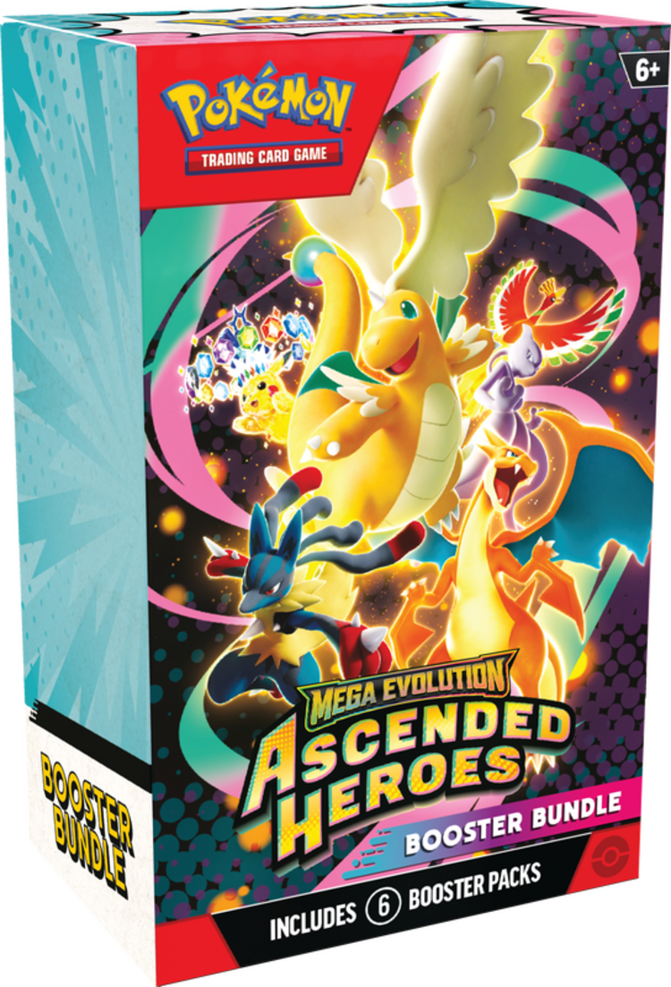 Pokemon Pokemon: ME2.5 Ascended Heroes: Booster Bundle (EN) Disponible en magasin seulement