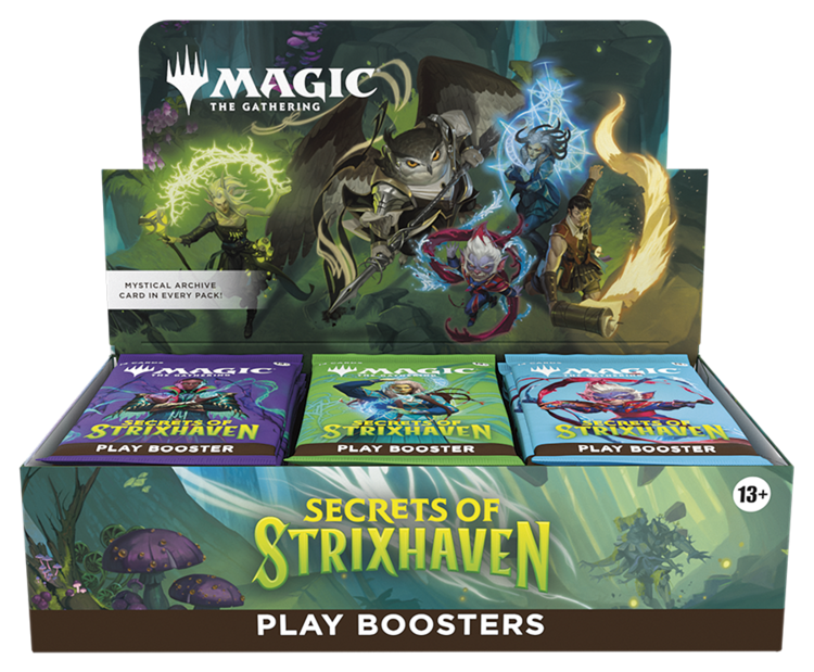Magic Magic: Secrets Of Strixhaven: Play Booster (EN) Disponible en magasin seulement
