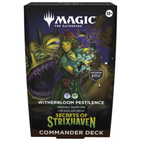 Magic Magic: Secrets Of Strixhaven: Commander: Witherbloom Pestilence (EN) Disponible en magasin seulement