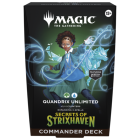 Magic Magic: Secrets Of Strixhaven: Commander: Quandrix Unlimited (EN) Disponible en magasin seulement