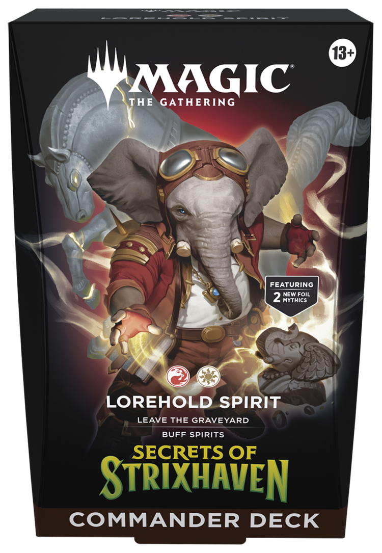 Magic Magic: Secrets Of Strixhaven: Commander: Lorehold Spirit (EN) Disponible en magasin seulement