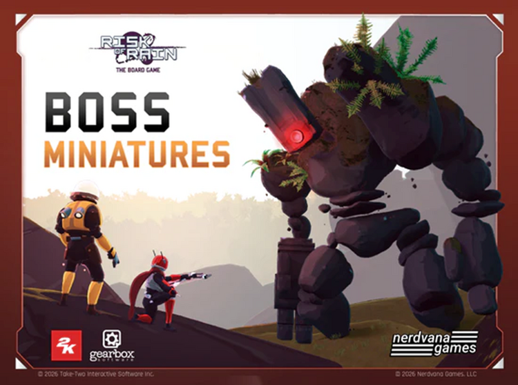 Misc. Boardgames Précommande: Risk of Rain: The Board Game: Ext. Boss Miniatures (EN)