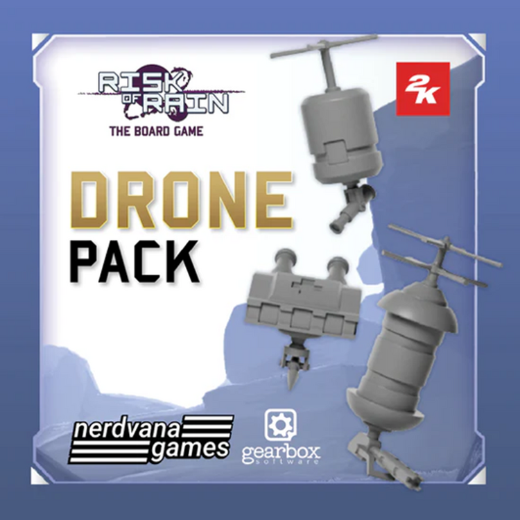 Misc. Boardgames Précommande: Risk of Rain: The Board Game: Ext. Drone Pack (EN)