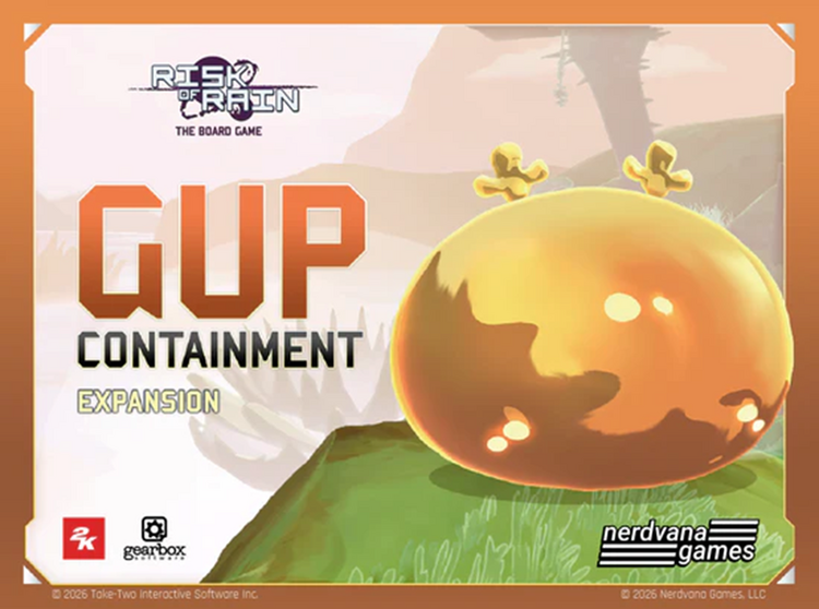 Misc. Boardgames Précommande: Risk of Rain: The Board Game: Ext. Gup Containment (EN)